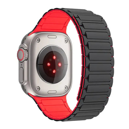 Stretchy Magnetic Sport Watch Strap with Quick-Adjust Fit for 38/40/41mm & 42/44/45/46/49mm Smartwatch Models