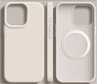 iPhone Cases with MagSafe, Liquid Silicone iPhone 16 Case, Slim Magnetic iPhone 15 Case for 14 Pro Max and 16 Plus