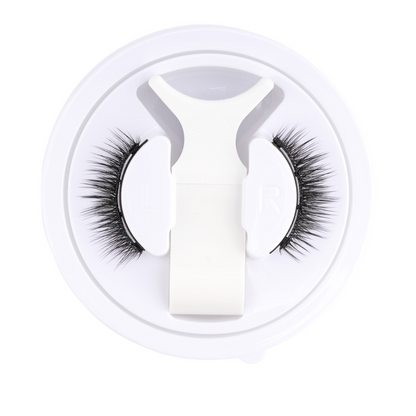 Reusable Magnetic Eyelash Set | Adhesive-Free | Hypoallergenic with Applicator