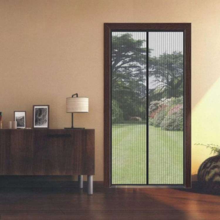 Ortekor Magnetic Screen Door | Tear-Resistant Mesh Door with Hands-Free Access | Perfect Fly Barrier for Summer Airflow