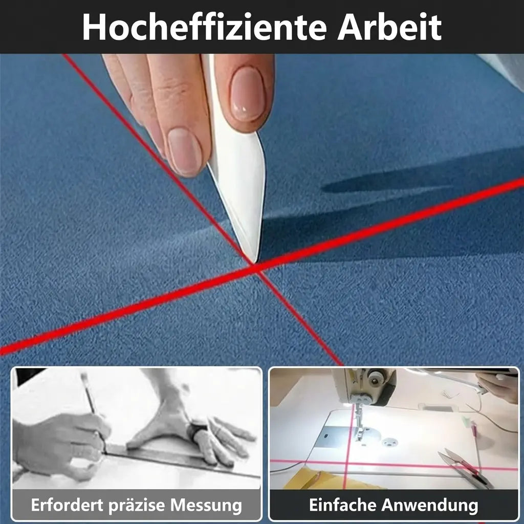 Laser Sewing Guide with Magnetic Mount for Straight Seams Quilting and Precision Stitching on Home Sewing Machines