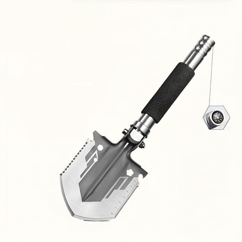 TERRABLADE - Compact folding shovel designed for reliable outdoor and emergency use.