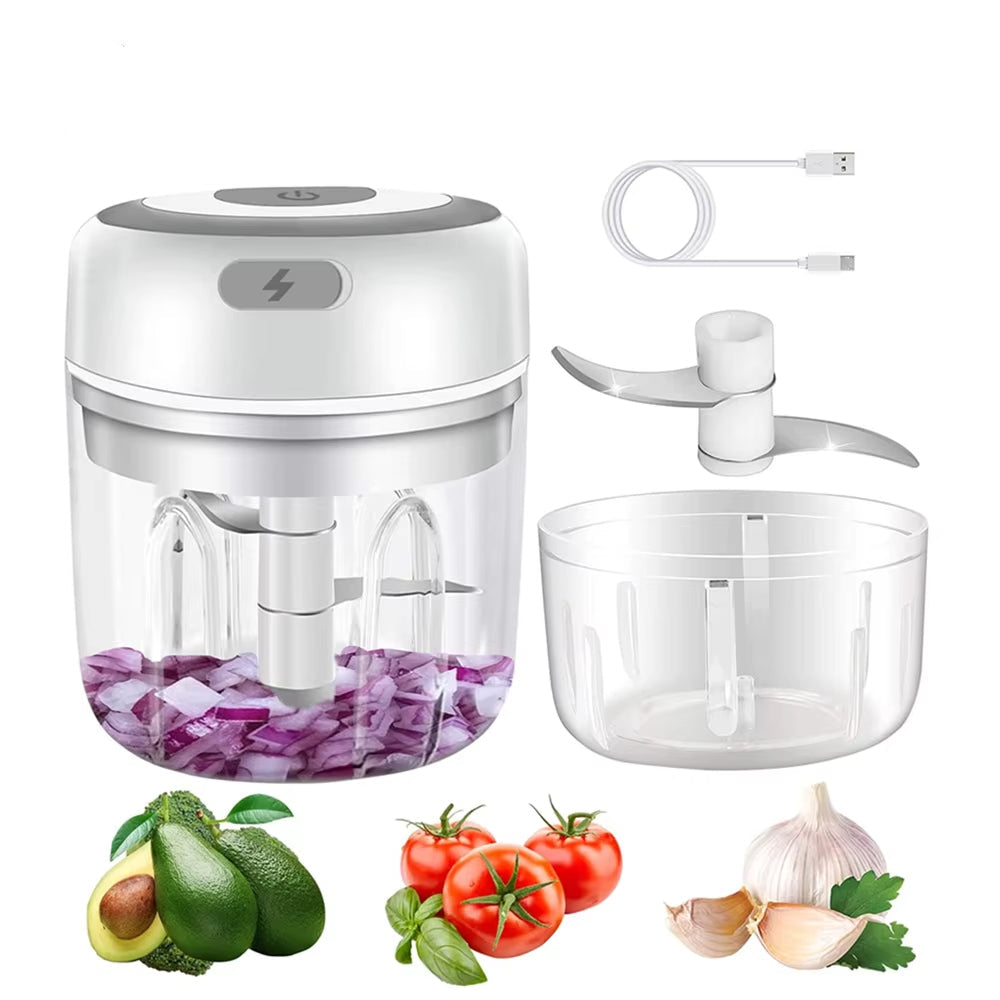 CHOPTRON – Electric USB Rechargeable Mini Food Chopper