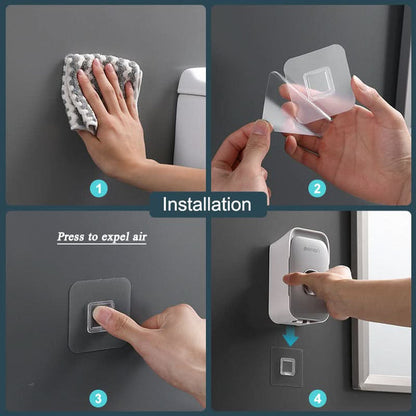 PRESSIQ – Manual Toothpaste Dispenser for Organized Bathroom Use
