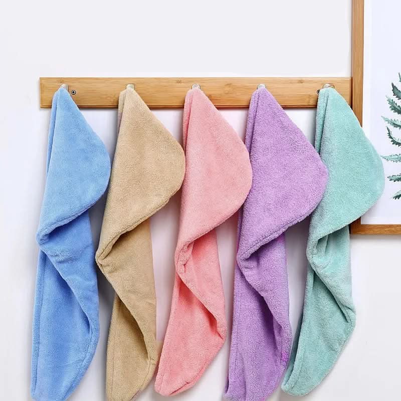 DRYELLA – Microfiber Hair Towel Wrap for Fast Drying and Comfortable Everyday Hair Care