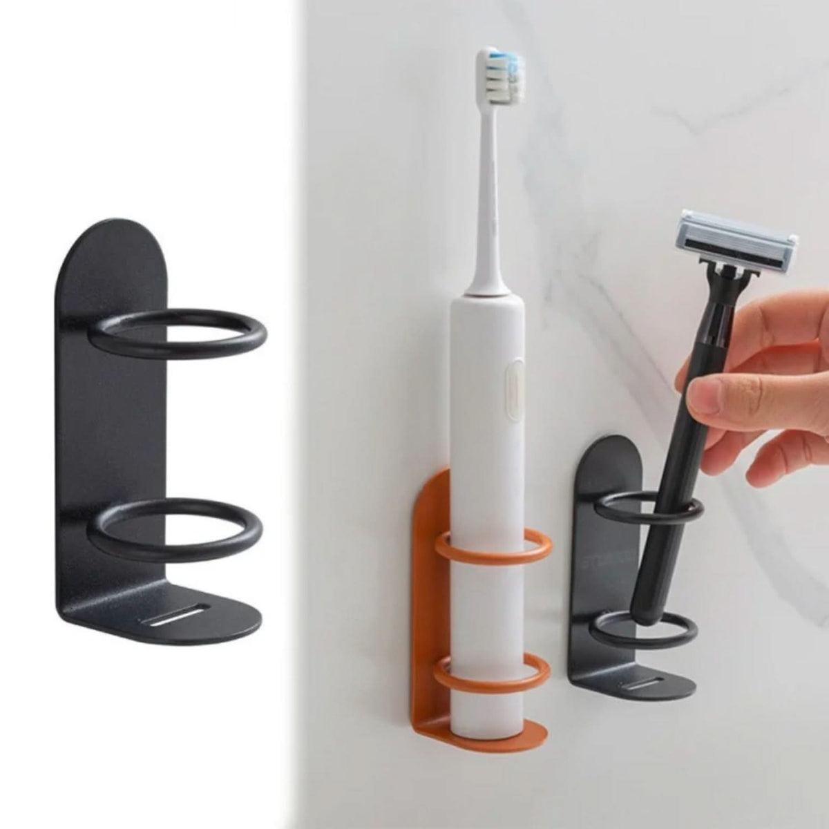 STEELMOUNT – Space-Saving Steel Holder for Organized Bathroom Storage