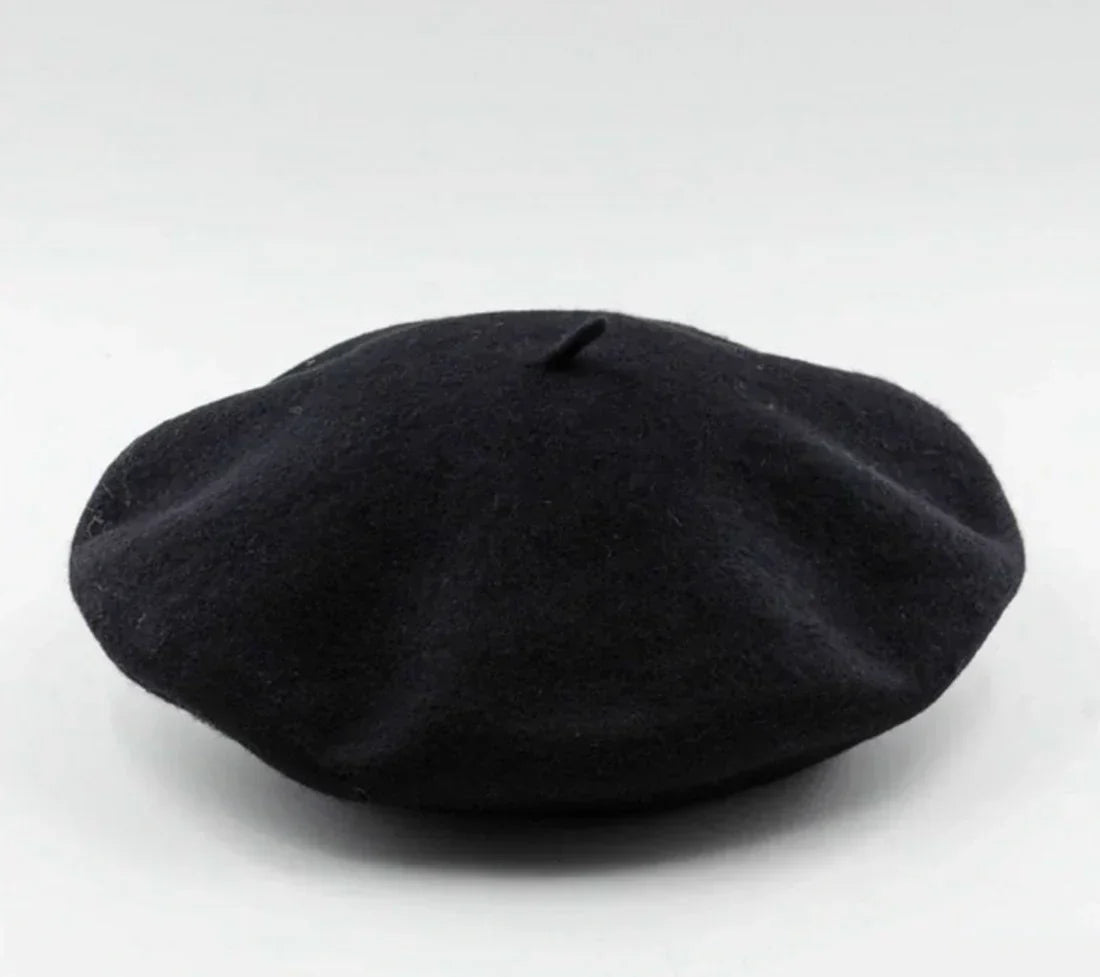 Marlene | Classic Wool Beret Hat with Stretchy Fit | Stylish Winter Accessory for Ultimate Comfort
