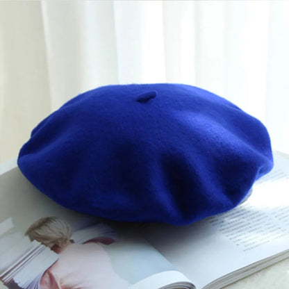 Marlene | Classic Wool Beret Hat with Stretchy Fit | Stylish Winter Accessory for Ultimate Comfort