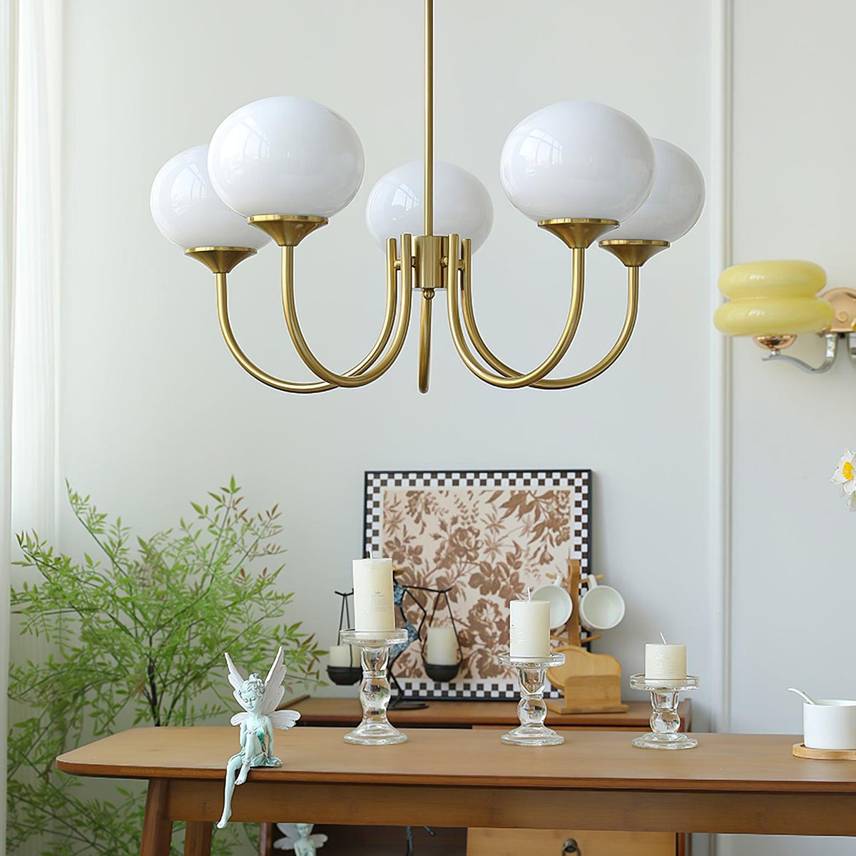 Multi-Globe Suspended Fixture Iron & Tinted Glass Shades E27 Socket for Kitchen Island Dining Area Living Space Bedroom Overhead Illuminatio