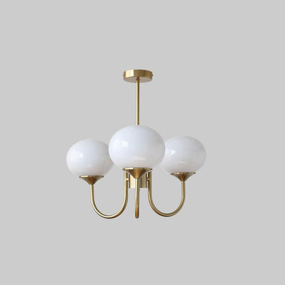 Multi-Globe Suspended Fixture Iron & Tinted Glass Shades E27 Socket for Kitchen Island Dining Area Living Space Bedroom Overhead Illuminatio