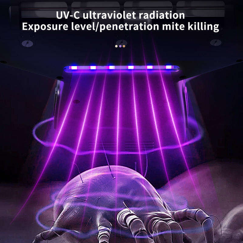 Ortekor Mattress Cleaner | Deep Cleaning Vacuum with UV-C Light & Heat Technology | Allergy Relief for a Healthier Sleep Environment