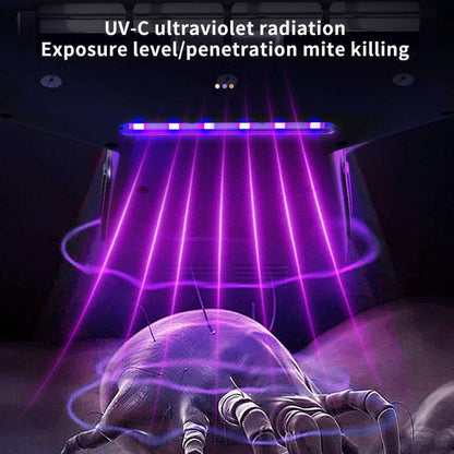 Ortekor Mattress Cleaner | Deep Cleaning Vacuum with UV-C Light & Heat Technology | Allergy Relief for a Healthier Sleep Environment