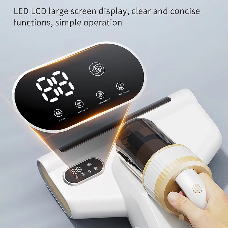 Ortekor Mattress Cleaner | Deep Cleaning Vacuum with UV-C Light & Heat Technology | Allergy Relief for a Healthier Sleep Environment
