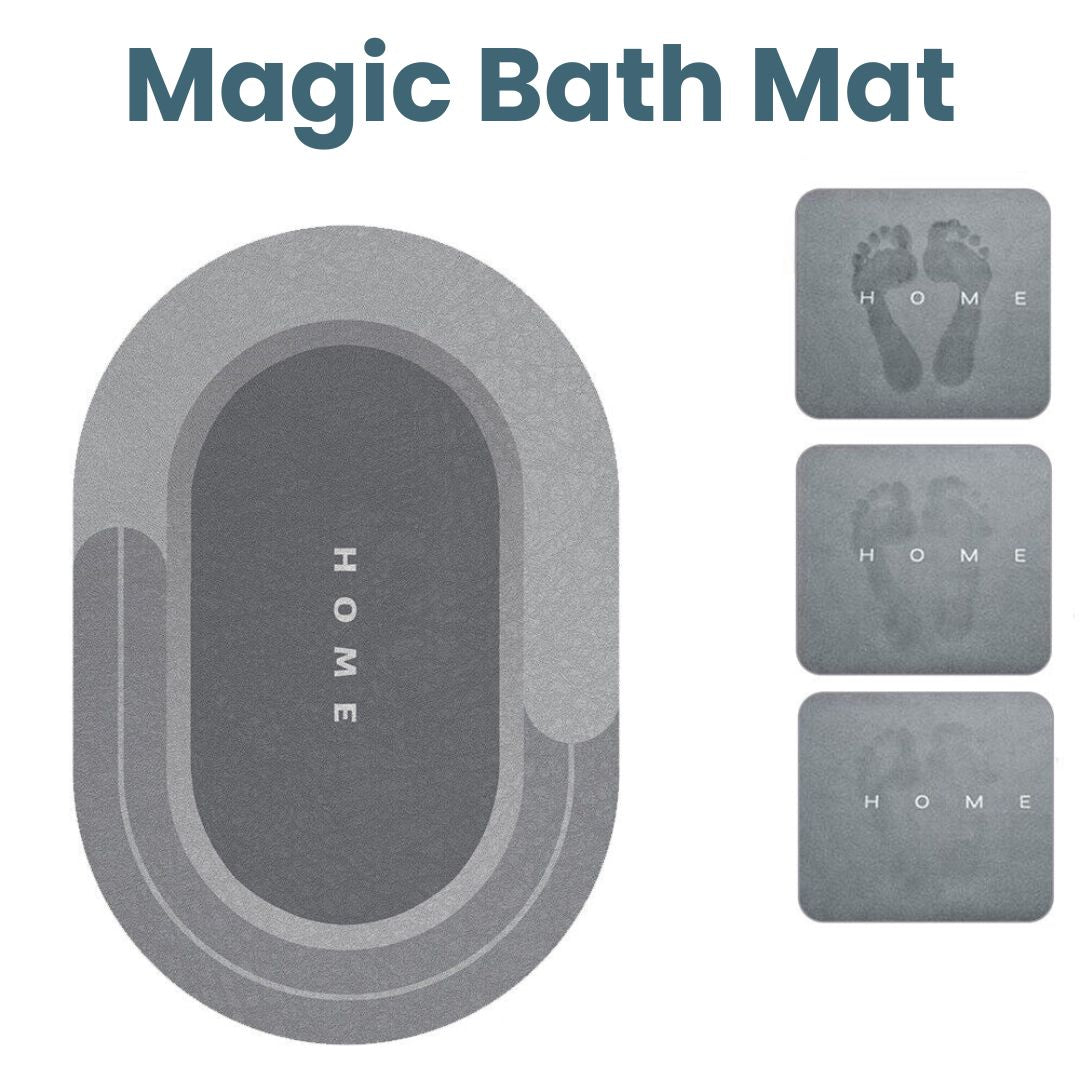 Maverick Bath Mat - Super Absorbent Non-Slip Design