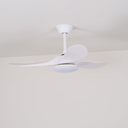 Ceiling Fan with Light 42in 52in Real Wood Blades 6 Speed LED Indoor Modern for Living Room Bedroom Dining Room Office Adjustable Temperatur