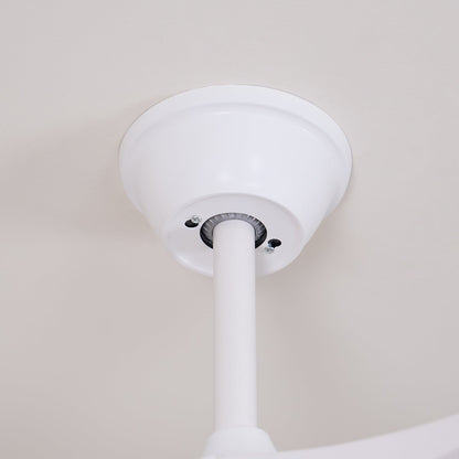 Ceiling Fan with Light 42in 52in Real Wood Blades 6 Speed LED Indoor Modern for Living Room Bedroom Dining Room Office Adjustable Temperatur