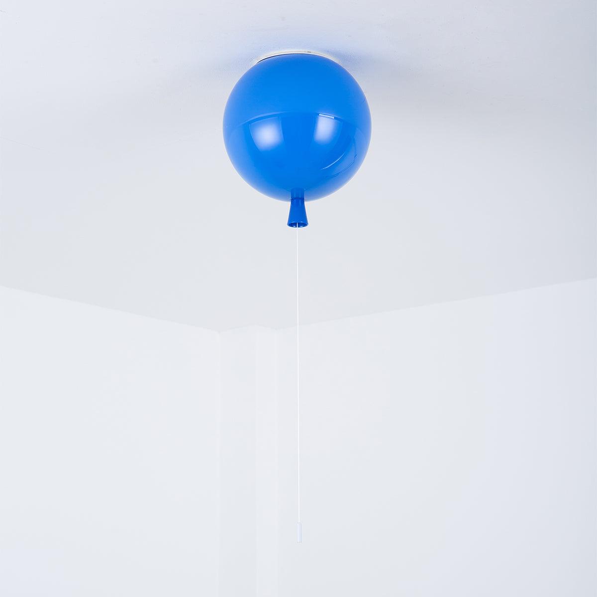 Kids Room Hanging Light Fixture with Pull Chain Switch – Playful Orb Shape Pendant Lamp for Nursery, Bedroom & Play Area – E27 Socket, Multi