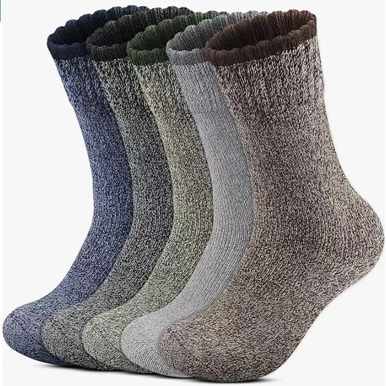 Merino Wool Hiking Socks for Men & Women with Extra Cushioning | Comfortable & Breathable for All Adventures
