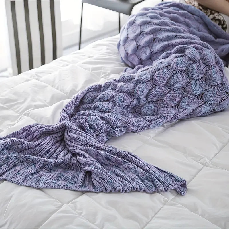 CoralWave™ – Cozy Mermaid Blanket