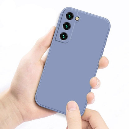 Silicone Phone Case with Microfiber Lining for Samsung Galaxy S22-S26 | Shock-Absorbing Protective Cover with Raised Edges