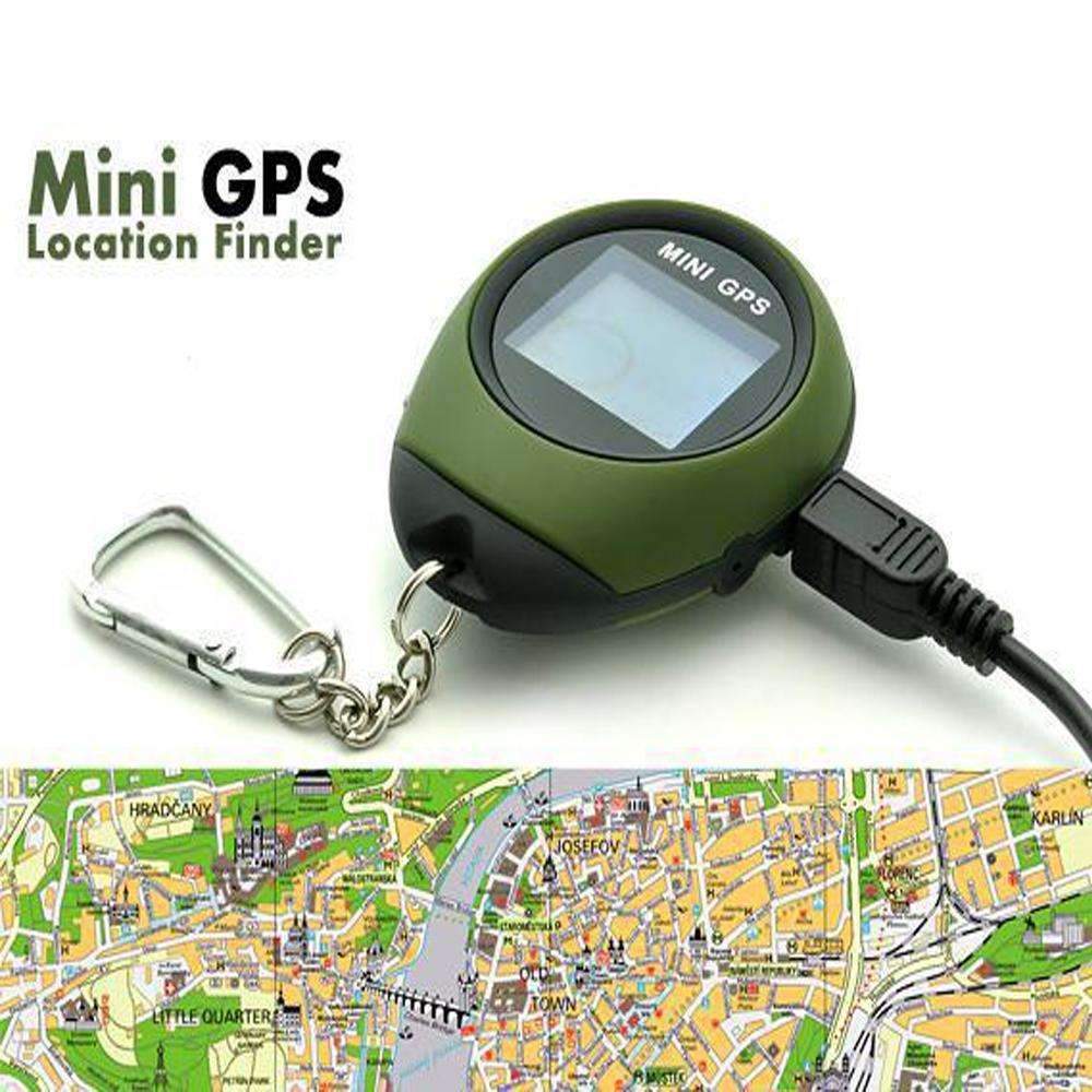 Mini GPS Tracker | Portable Keychain Navigation Device with Long Battery Life | Essential Tool for Outdoor Adventures