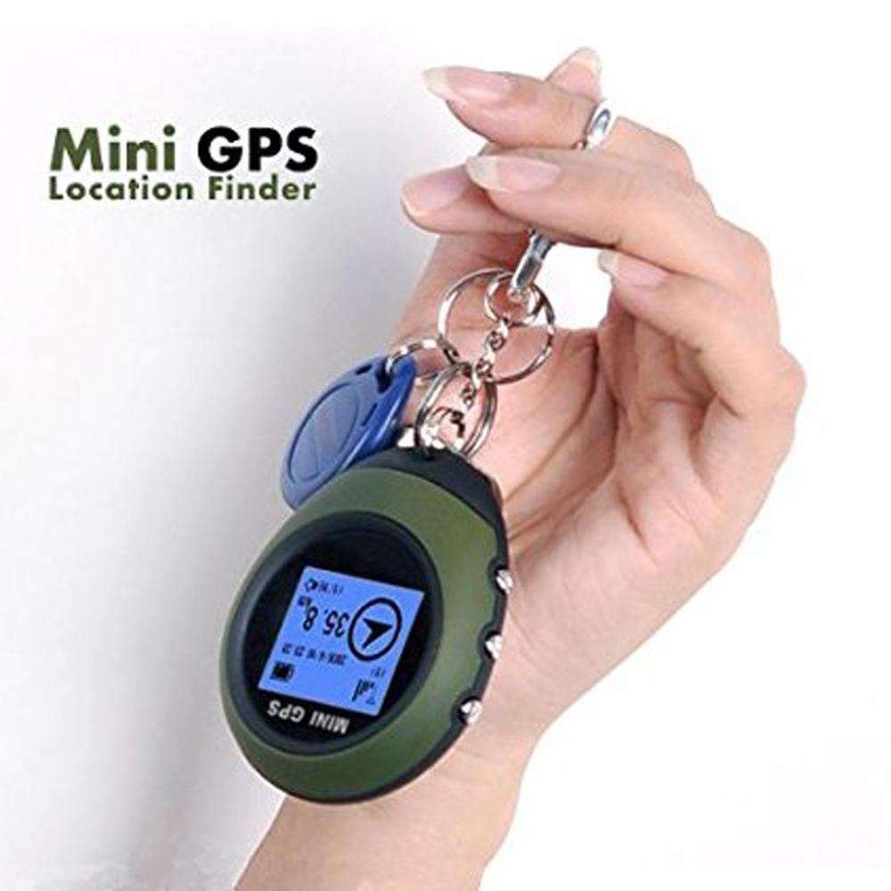 Mini GPS Tracker | Portable Keychain Navigation Device with Long Battery Life | Essential Tool for Outdoor Adventures