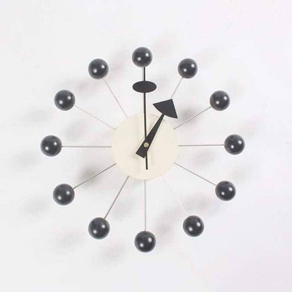 Modern 3D Sphere Wall Clock – Silent Quartz Movement – Minimalist Scandinavian Home Decor for Living Room, Bedroom, Office