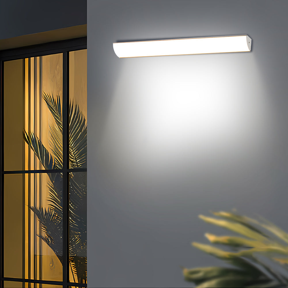 Outdoor Aluminum LED Wall Sconce Waterproof Light Fixture Modern Design for Patio, Porch, Entryway