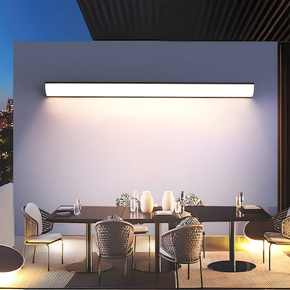 Outdoor Aluminum LED Wall Sconce Waterproof Light Fixture Modern Design for Patio, Porch, Entryway