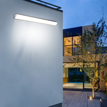 Outdoor Aluminum LED Wall Sconce Waterproof Light Fixture Modern Design for Patio, Porch, Entryway