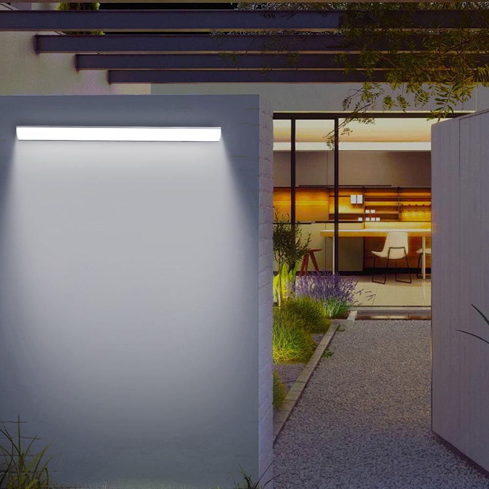 Outdoor Aluminum LED Wall Sconce Waterproof Light Fixture Modern Design for Patio, Porch, Entryway