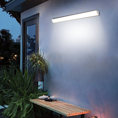 Outdoor Aluminum LED Wall Sconce Waterproof Light Fixture Modern Design for Patio, Porch, Entryway