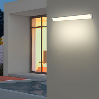 Outdoor Aluminum LED Wall Sconce Waterproof Light Fixture Modern Design for Patio, Porch, Entryway