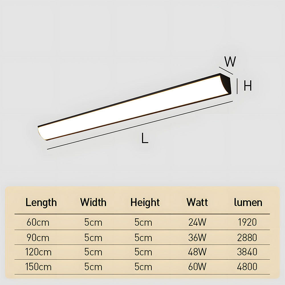 Outdoor Aluminum LED Wall Sconce Waterproof Light Fixture Modern Design for Patio, Porch, Entryway