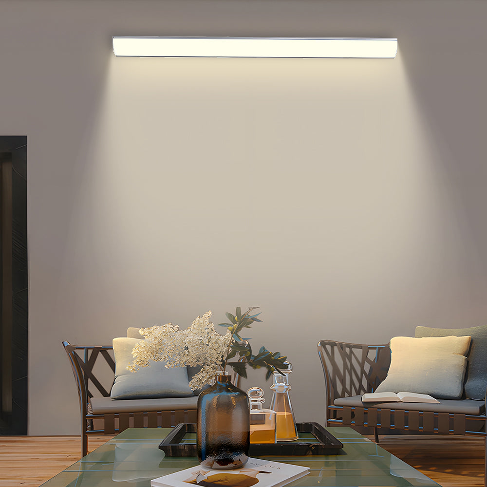 Outdoor Aluminum LED Wall Sconce Waterproof Light Fixture Modern Design for Patio, Porch, Entryway