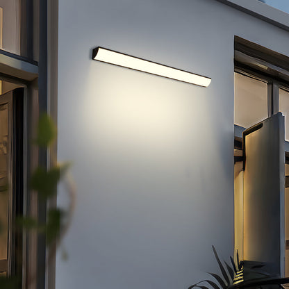 Outdoor Aluminum LED Wall Sconce Waterproof Light Fixture Modern Design for Patio, Porch, Entryway