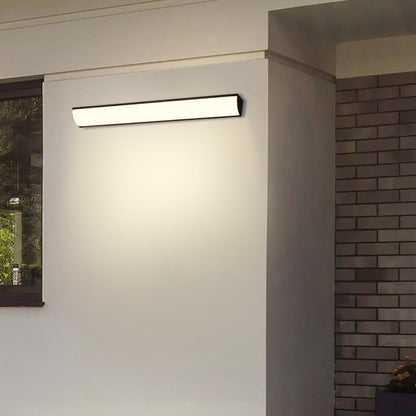 Outdoor Aluminum LED Wall Sconce Waterproof Light Fixture Modern Design for Patio, Porch, Entryway