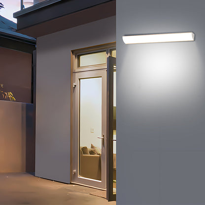 Outdoor Aluminum LED Wall Sconce Waterproof Light Fixture Modern Design for Patio, Porch, Entryway