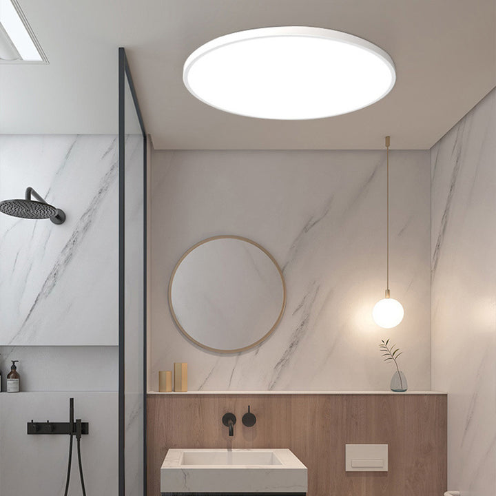 Minimalist Flush Mount Light | Ultra-Slim Design with Glare-Free Illumination | Versatile Lighting for Modern Interiors