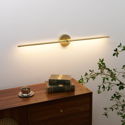LED Linear Wall Light Fixture Slim Modern Double-Bar Design for Hallway Bedroom Bathroom Vanity Contemporary Indoor Accent Lighting