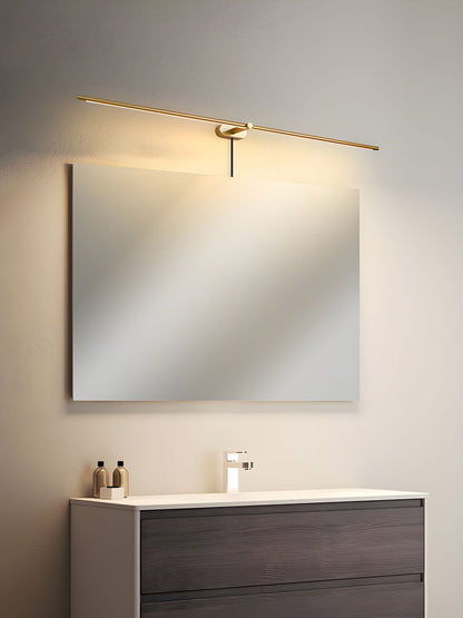 Bathroom Vanity Mirror Light Bar 27 in Metal Wall Mount LED Fixture Dimmable Warm Neutral Cool White for Makeup Bath Cabinet