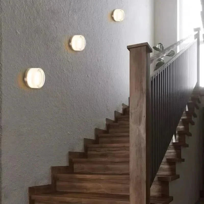 Dimmable LED Sconce 12 Inch Aluminum Adjustable Brightness Fixture for Bedside Reading Hallway Entryway Staircase Ambient Glow Modern Minima