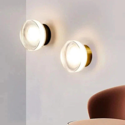 Dimmable LED Sconce 12 Inch Aluminum Adjustable Brightness Fixture for Bedside Reading Hallway Entryway Staircase Ambient Glow Modern Minima