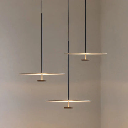 Modern Arc Pendant Lighting with Elegant Ring Design | Minimalist Fixture for Kitchen Island