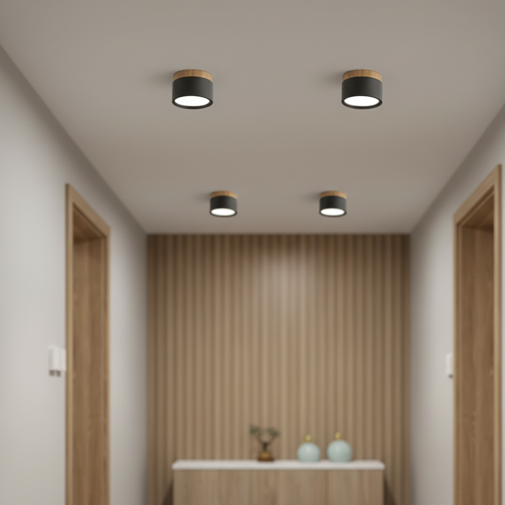 Modern Flush Mount Ceiling Light | Energy-Efficient LED Fixture with Sleek Design | Ideal for Contemporary Spaces
