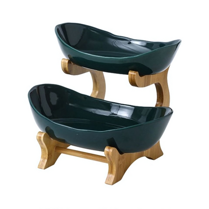 Modern Fruit Bowl | Three-Tier Space-Saving Organizer with Stylish Design for Elegant Kitchen Display