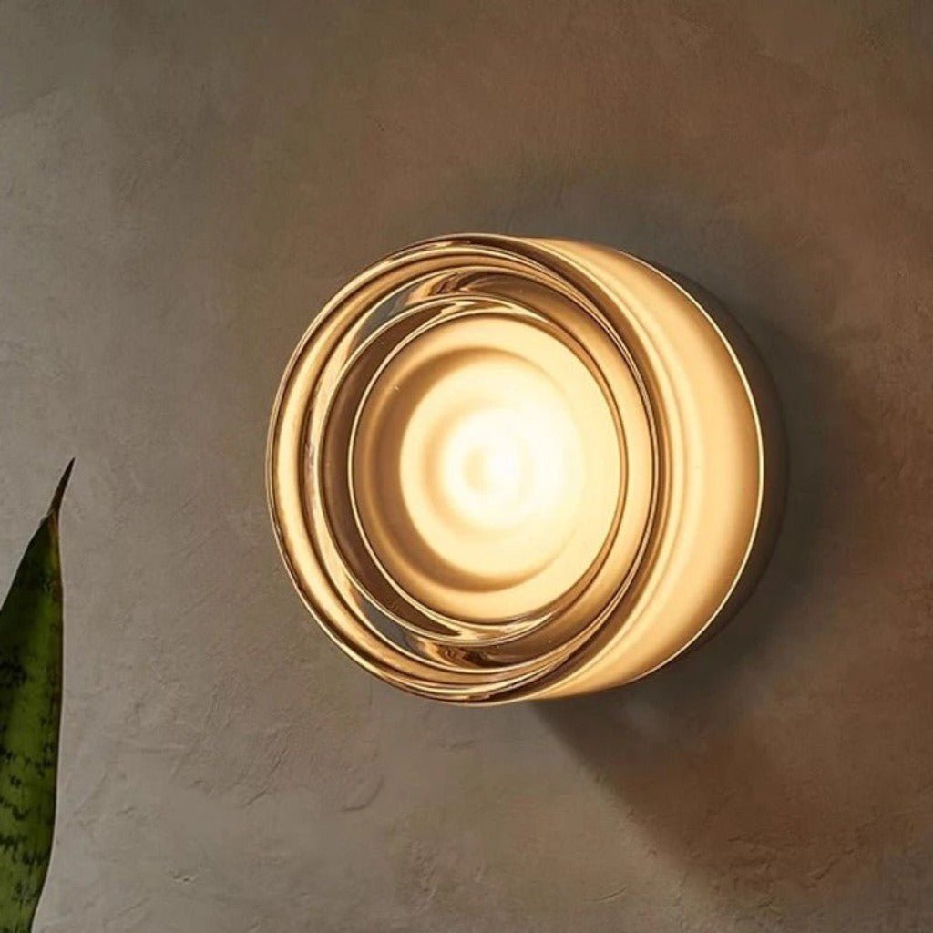 Modern Interior | Wall Sconce Lighting with Unique Acrylic Shade | Warm Ambiance for Cozy Spaces