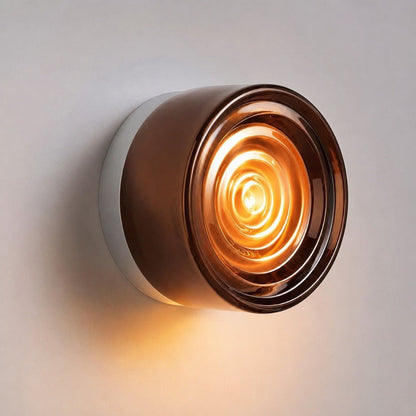 Modern Interior | Wall Sconce Lighting with Unique Acrylic Shade | Warm Ambiance for Cozy Spaces