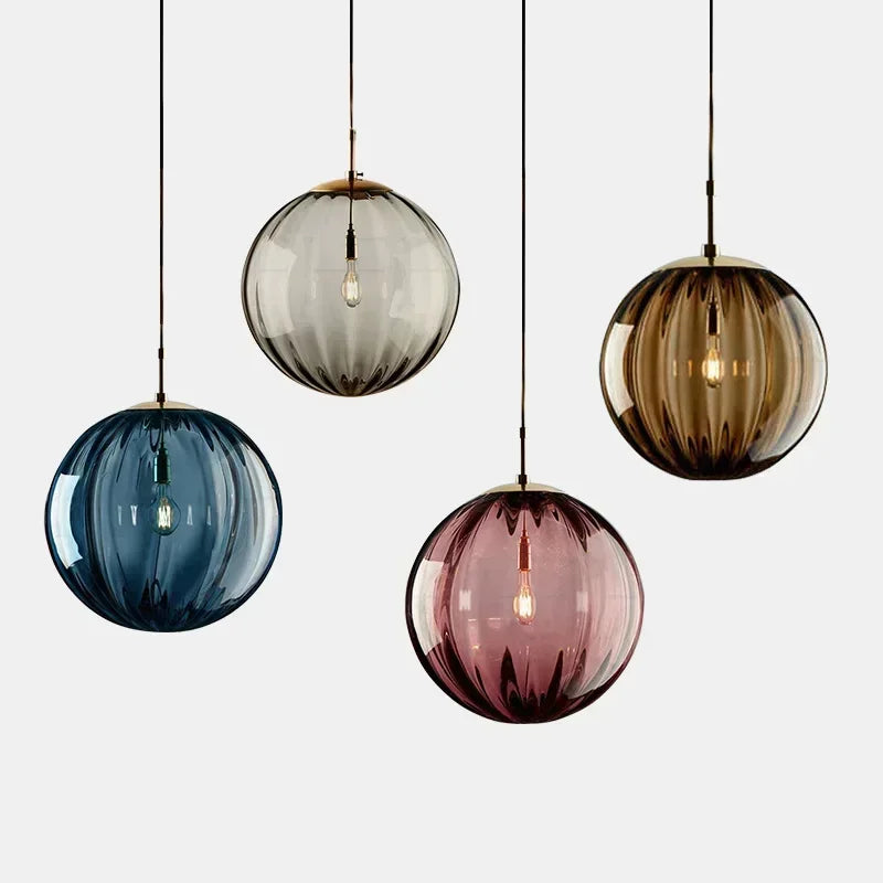 Modern LED Ceiling Light with Elegant Glass Design for Home Illumination - Energy Efficient and Easy to Install