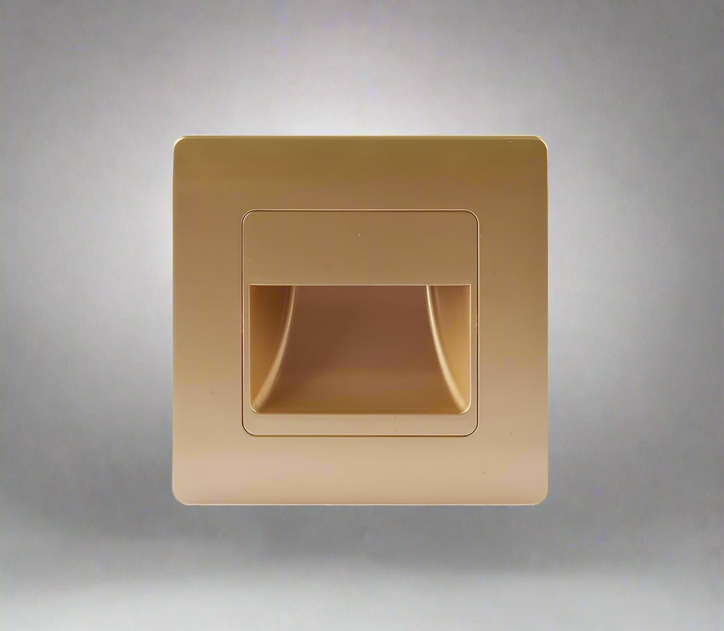 Modern LED Step Lights | Motion-Sensing Recessed Lighting with Four Color Options | Safe Illumination for Indoor and Outdoor Use